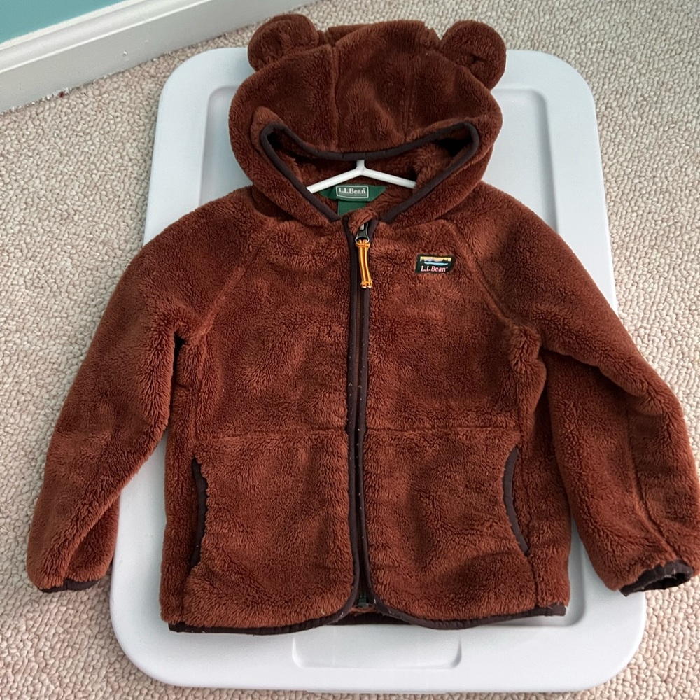 LL Bean Toddler Fleece. Size 3T